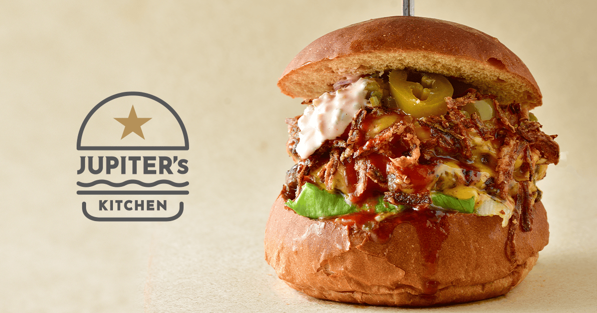 四万温泉にあるハンバーガー専門店 | ジュピターズキッチン Jupiters